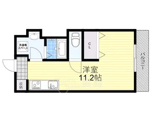 新大阪第1ダイヤモンドマンション【8階】の間取り
