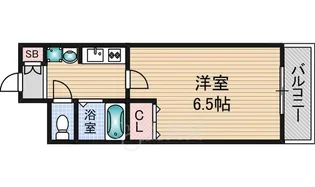 大阪府大阪市東淀川区東中島1丁目【マンション】の間取り