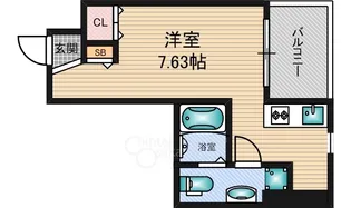 大阪府大阪市淀川区新高4丁目【マンション】の間取り