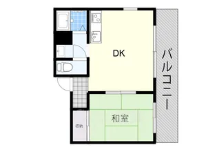 タカラマンション【4階】の間取り