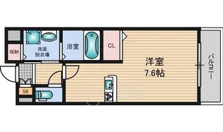 大阪府大阪市東淀川区大道南3丁目【マンション】の間取り
