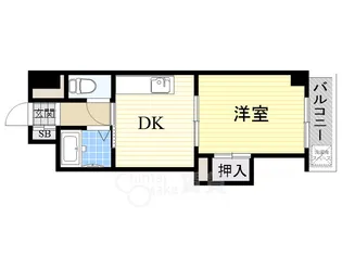 正雀グランドハイツ北【3階】の間取り