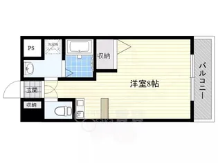 ブロード千里中央【2階】の間取り