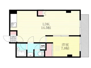 第2高光マンション【2階】の間取り