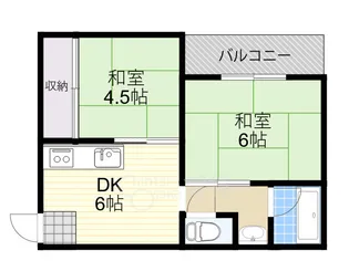 大阪府大阪市淀川区東三国5丁目【マンション】の間取り