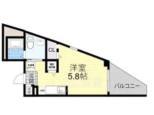 ウインズコート3【3階】の間取り