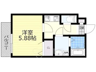 プレミール石橋【2階】の間取り