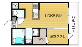 リアコート豊中岡町2【3階】の間取り
