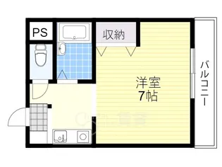 サンローズ唐池【2階】の間取り