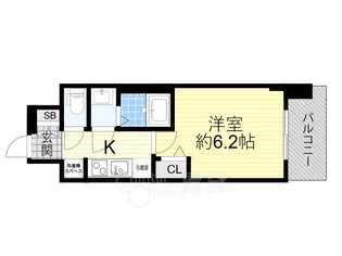 プレサンス庄内ブレイシス【5階】の間取り