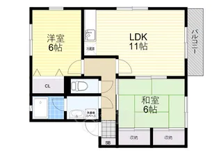 Haru-3【1階】の間取り