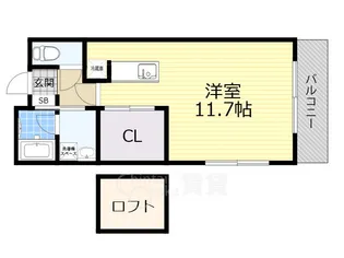 Casa de viola【3階】の間取り