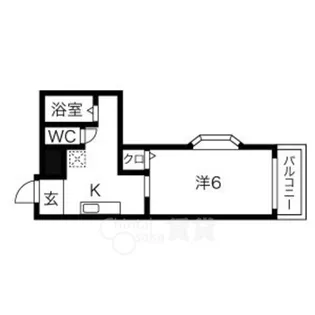 大阪府吹田市千里山西1丁目【マンション】の間取り
