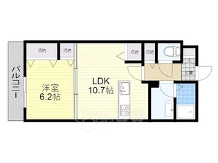 シャーメゾンルシエル【2階】の間取り