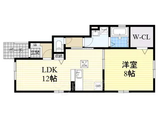 エミール一樹【1階】の間取り