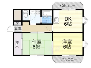 ピアシティ【3階】の間取り