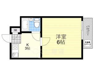 メゾンソレイユ【2階】の間取り