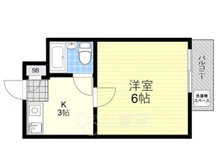 メゾンソレイユ【3階】の間取り