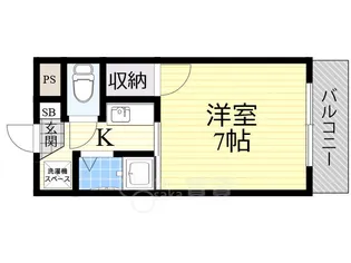 ローズインローズ2【2階】の間取り