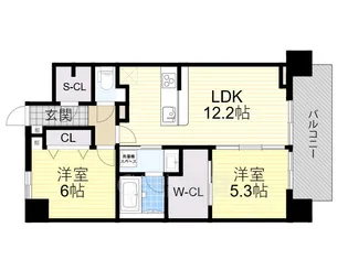 Fleurir【1階】の間取り