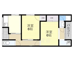 高木第二文化【2階】の間取り