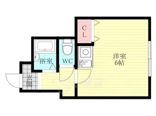 大阪府大阪市淀川区宮原1丁目【マンション】の間取り