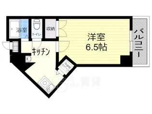 1Kの間取り画像