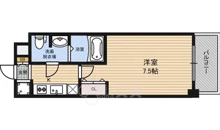 ラクラス福島野田【205号室】の間取り