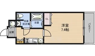 スワンズシティ堂島川【5階】の間取り