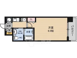 エスライズ堂島川【5階】の間取り