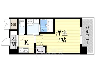 SWISS梅田東【3階】の間取り