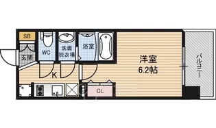 エステムプラザ福島ジェネル【10階】の間取り