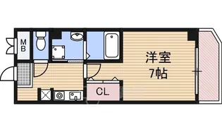 IF西梅田【2階】の間取り