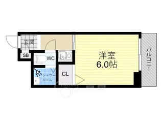 MCOURT野田【5階】の間取り