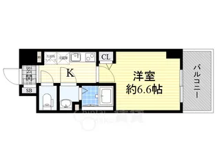 ベクス福島【2階】の間取り