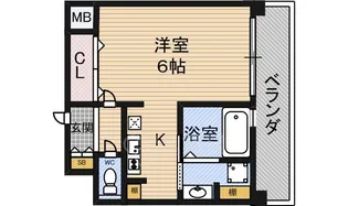 ジュネーゼ野田エコール【2階】の間取り