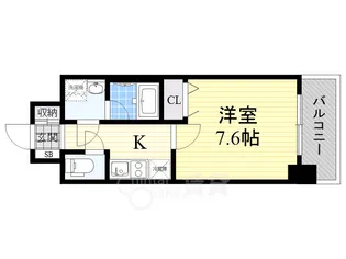 La Douceur九条【7階】の間取り