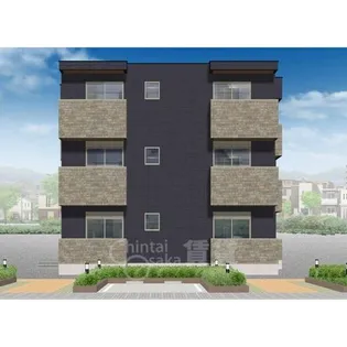 大阪府大阪市東淀川区上新庄3丁目【アパート】の外観