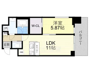 La Douceur天満【2階】の間取り
