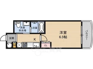 セレニテ梅田北【15階】の間取り
