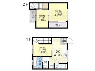 河合ビル【2階】の間取り