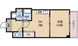 アパートメント玉川【6階】の間取り