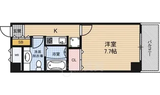 SHINE&SHINE55【10階】の間取り