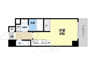 セルン新町【3階】の間取り