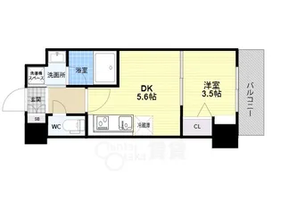 セルン新町【6階】の間取り