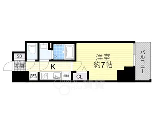 プレサンス福島吉野ミナージ【3階】の間取り