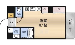 アコード中之島【5階】の間取り