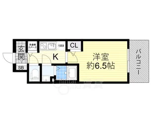 プレサンス梅田北オール【3階】の間取り