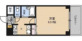 アーバネックス野田【8階】の間取り