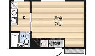 キヨシビル【3階】の間取り